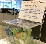 Halifax Strike Fund box at Thompson Reuters office