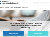 National NewsMedia Council website