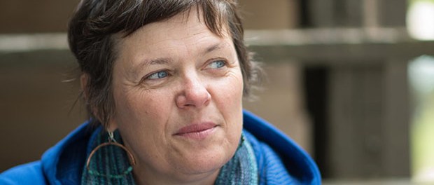 Writer Lesley Buxton